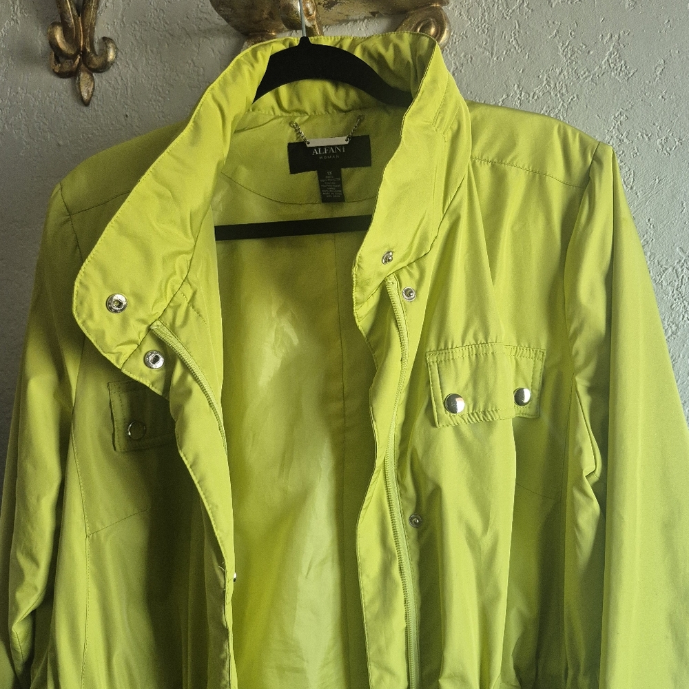 Alfani- Lime Green Jacket